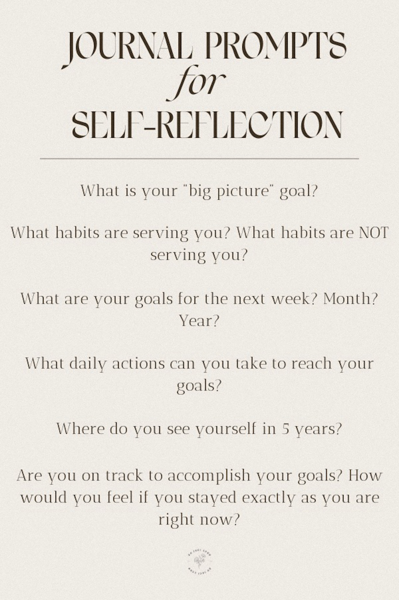 The 5 BEST Journal Prompts for Self-Reflection - xo, jaci lynn